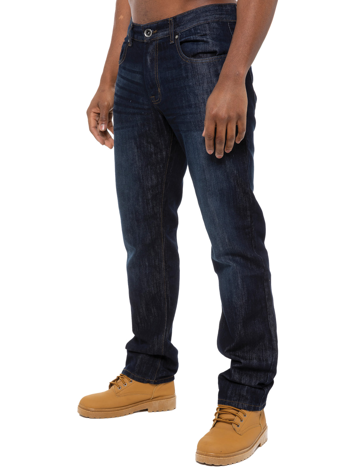 Enzo | Mens Regular Straight Leg Jeans