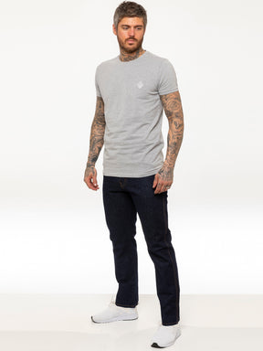 Kruze | Mens Straight Leg Denim Jeans