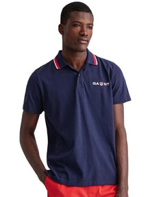 GANT_POLO_RETRO Gant | Mens Retro Polo Shirt GANT RAWDENIM