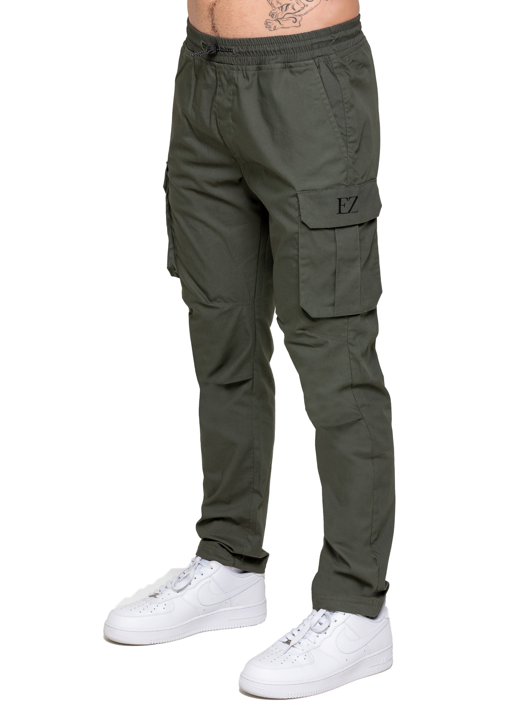 Enzo | Mens Lightweight Cargo Tracksuit Set