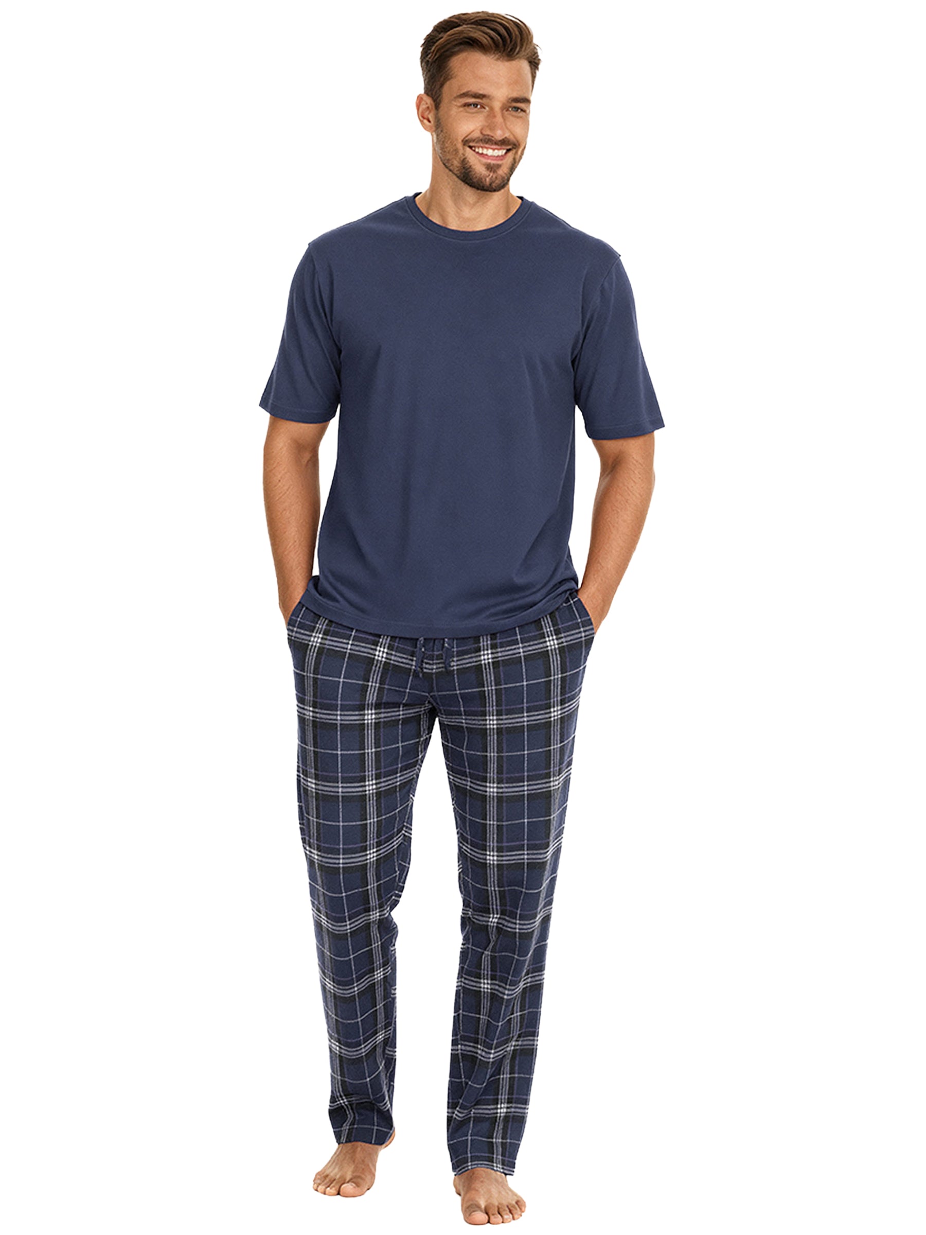 Kruze | Mens Pyjama Set - T-Shirt & Trousers
