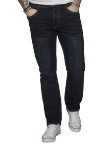 EM538 Copy of ETO | Mens Designer Tapered Fit Stretch Denim Jeans ETO RAWDENIM