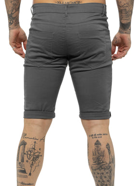 Kruze | Mens Slim Fit Chino Shorts