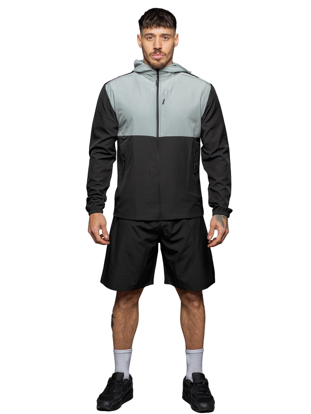 Kruze | Mens Woven Jacket & Shorts Set