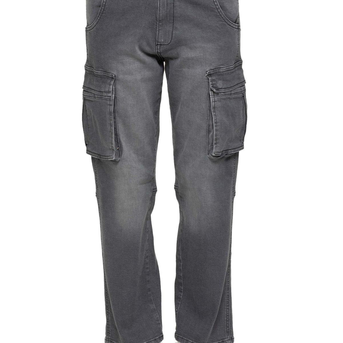 Pantaloni Casual Combat Elasticizzati Cargo Jeans Enzo