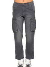 EZL644 JEANS Enzo | Womens Cargo Straight Leg Jeans (Copy) ENZO RAWDENIM