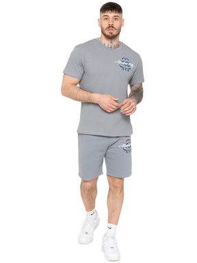 Enzo Milano | Mens Logo T-Shirt & Shorts Set