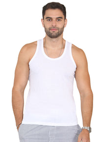 EZV604 Enzo | Mens 3 Pack Vests ENZO RAWDENIM