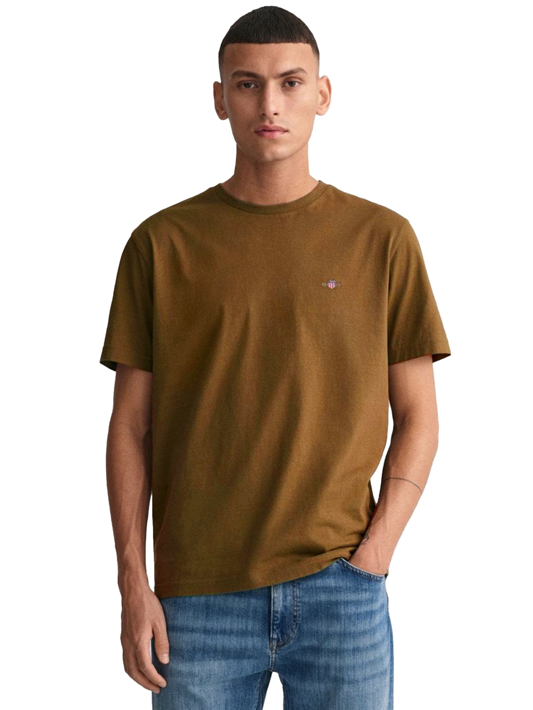 Blue 240 Mulberry Street Logo T-Shirt | GANT Blue 240 Mulberry Street Logo T-Shirt | GANT