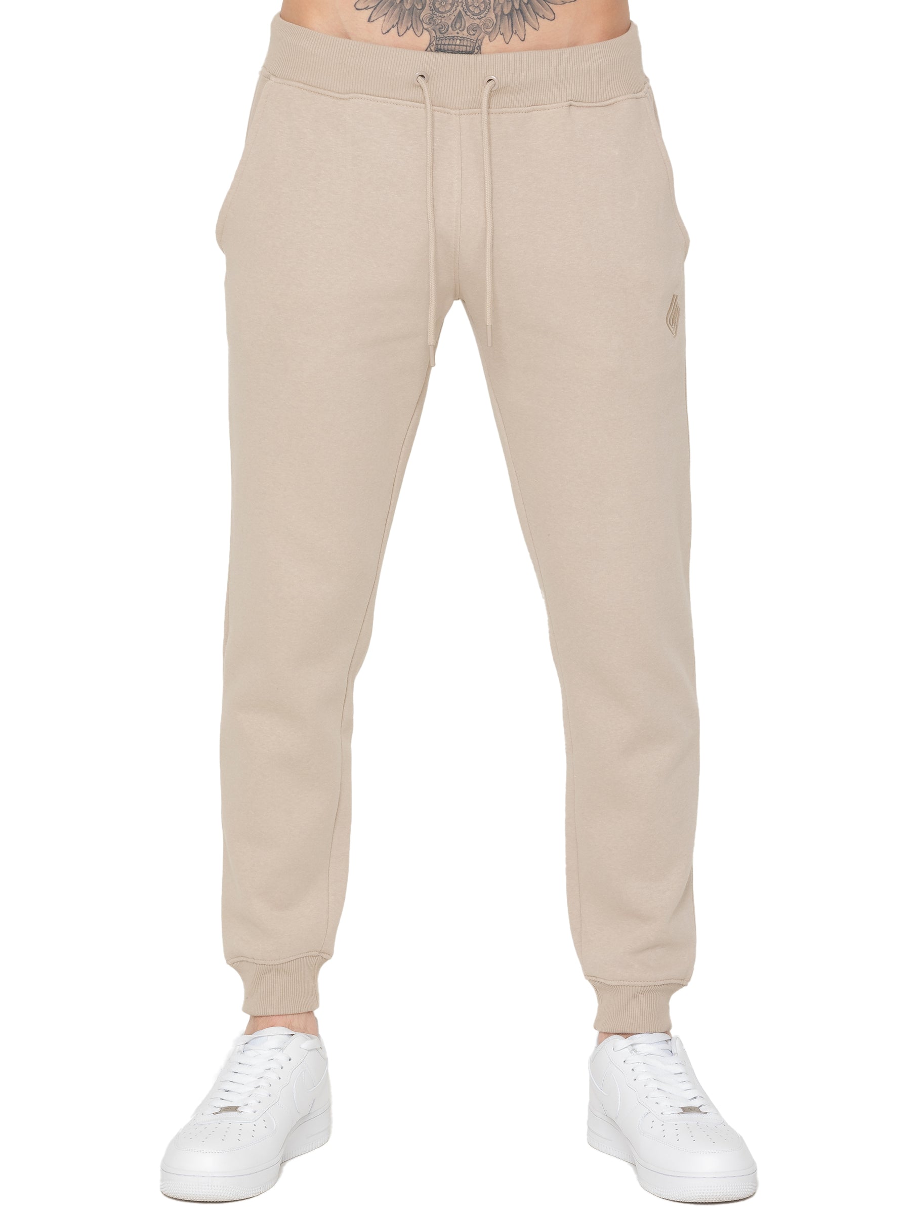 Enzo Mens Slim Fit Fleece Jogging Bottoms