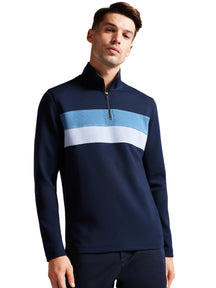 TB_SWEAT_VELLER Ted Baker | Mens Half Zip Jumper - Veller TED BAKER RAWDENIM