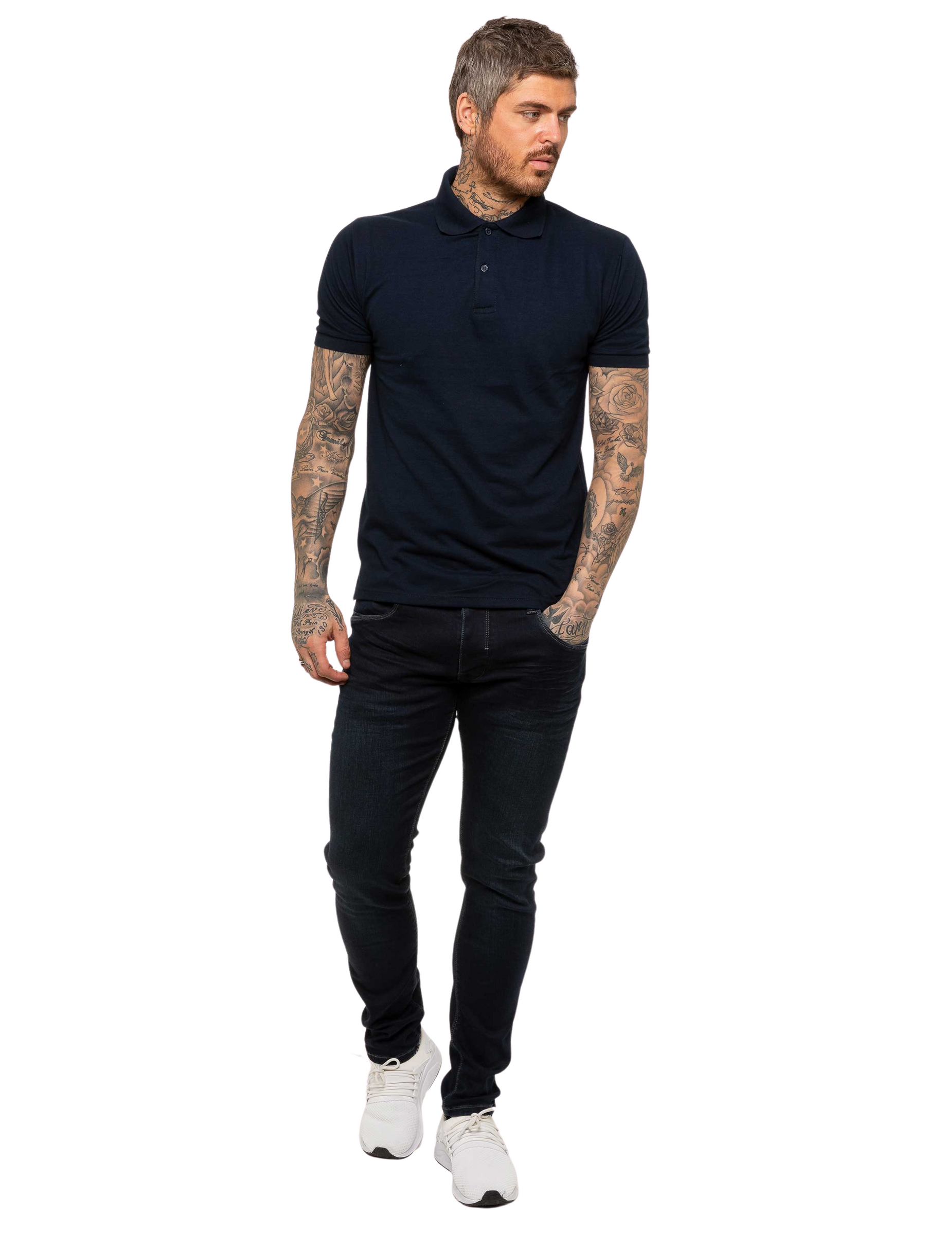Kruze | Mens Pique Polo T-Shirt