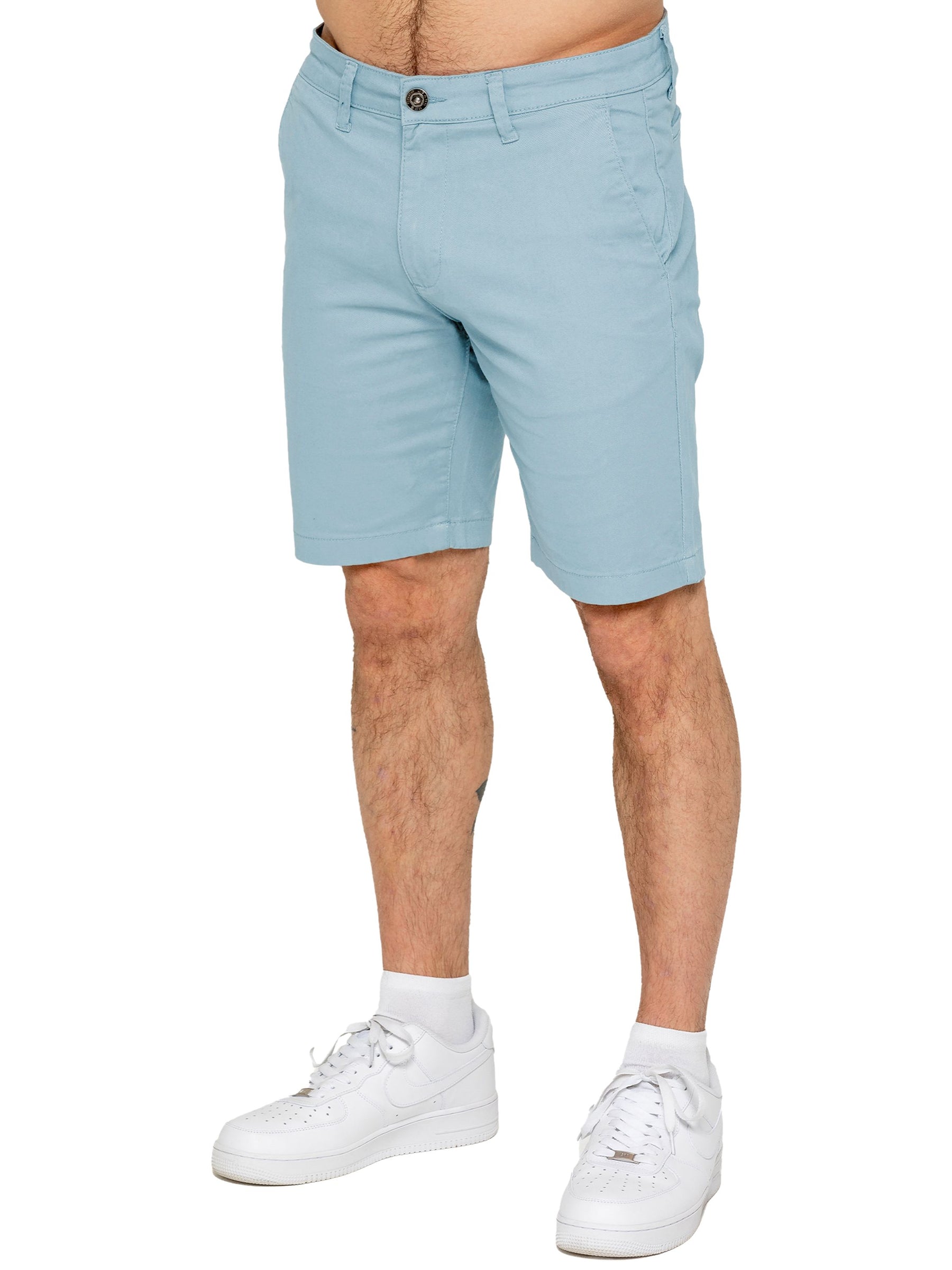 Enzo | Mens Stretch Chino Shorts