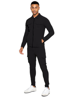 MJK1 JACKET & MCP2 PANT Enzo | Mens Cargo Shakcet Tracksuit Set ENZO RAWDENIM