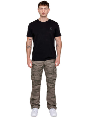 Kruze | Mens Cargo Camo Trousers