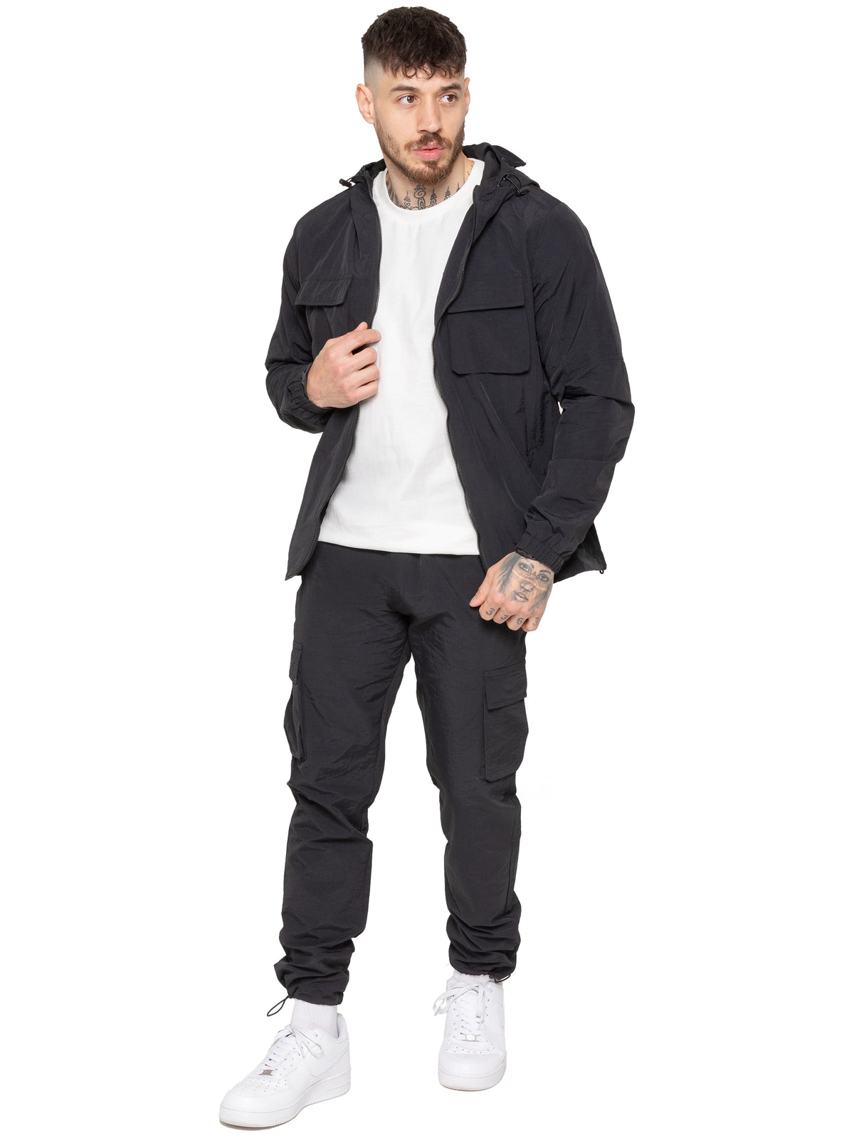 Enzo Milano | Mens Lightweight Cargo Jacket