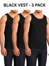Mens Cotton Vest Casual Gym Tops