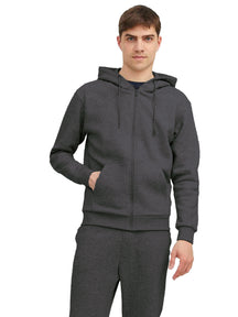 Kruze | Mens Pullover Hoodie Zipped Fleece Tracksuit Set