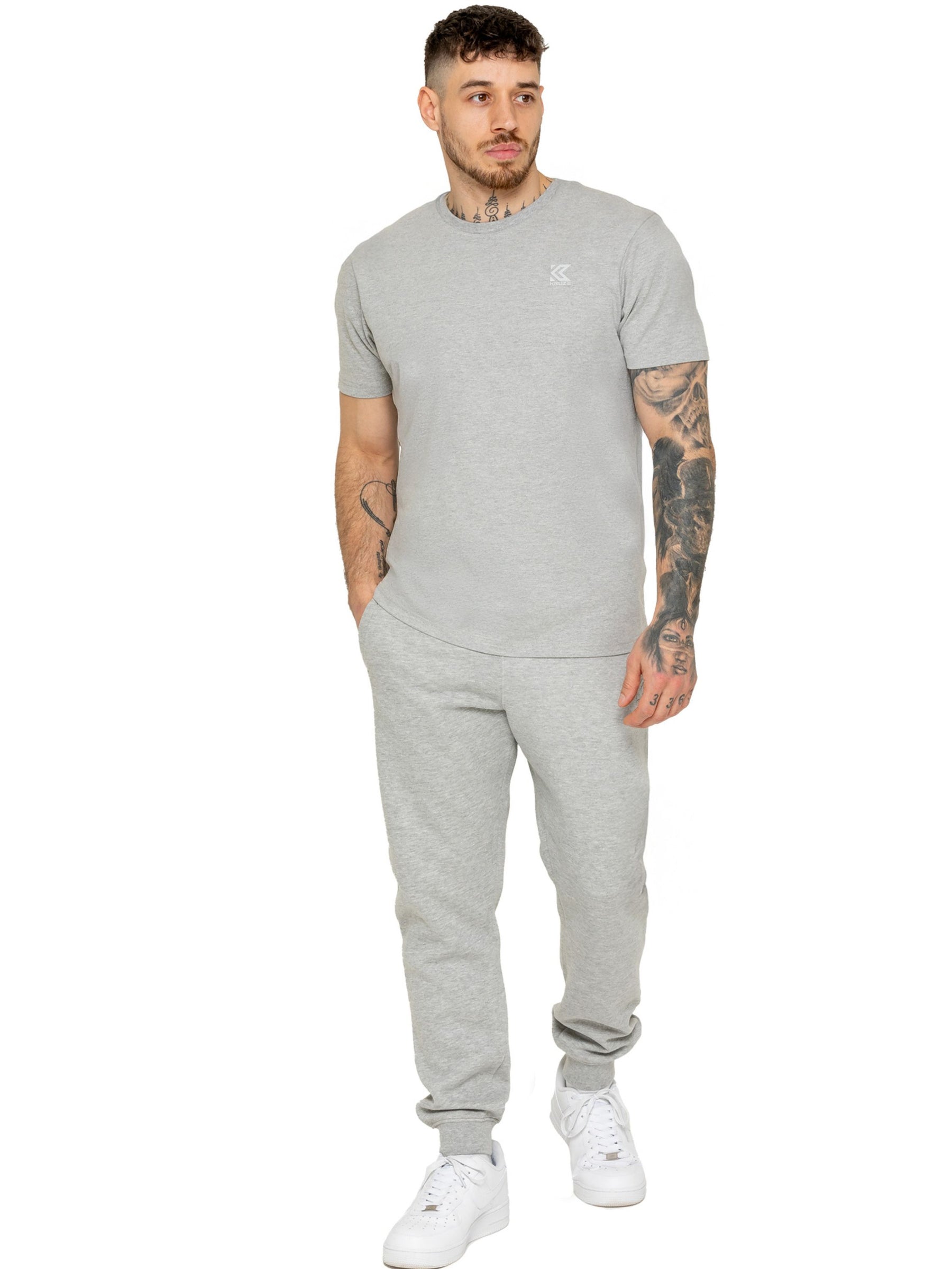 Kruze | Mens Fleece Joggers 2 Pack