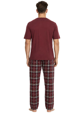 Kruze | Mens Pyjama Set - T-Shirt & Trousers