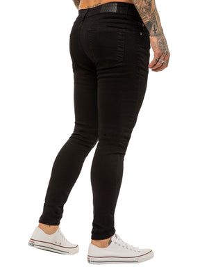 Enzo | Mens Designer Stretch Skinny Fit Jeans