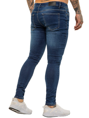 Enzo | Mens Designer Stretch Skinny Fit Jeans