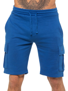 EZSC602 SHORT Enzo | Mens Cargo Fleece Shorts ENZO RAWDENIM