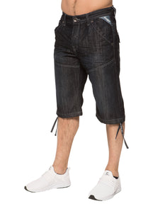 EZS243 - EZS244 Copy of Enzo | Mens Cargo Denim Shorts ENZO RAWDENIM