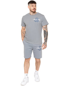 Enzo Milano | Mens Logo T-Shirt & Shorts Set