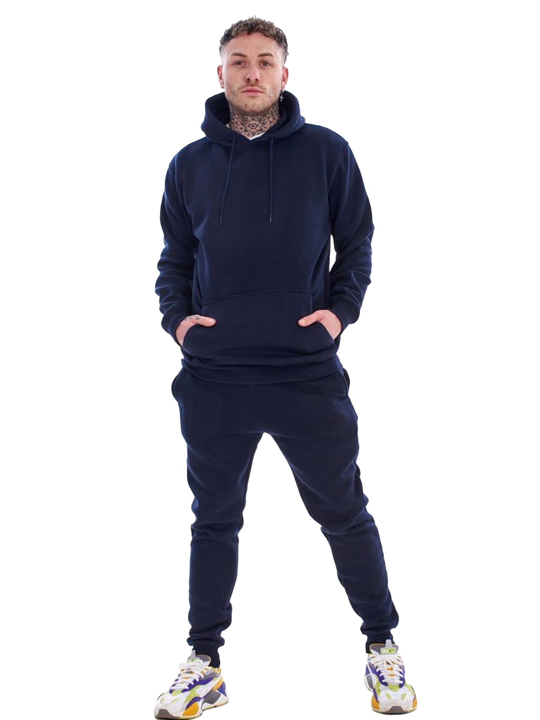 Kruze | Mens Pullover Hoodie Tracksuit Set