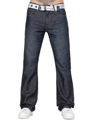 Kruze | Mens Bootcut Denim Jeans