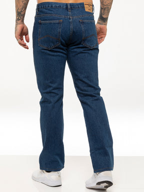 Kruze | Mens Straight Leg Denim Jeans