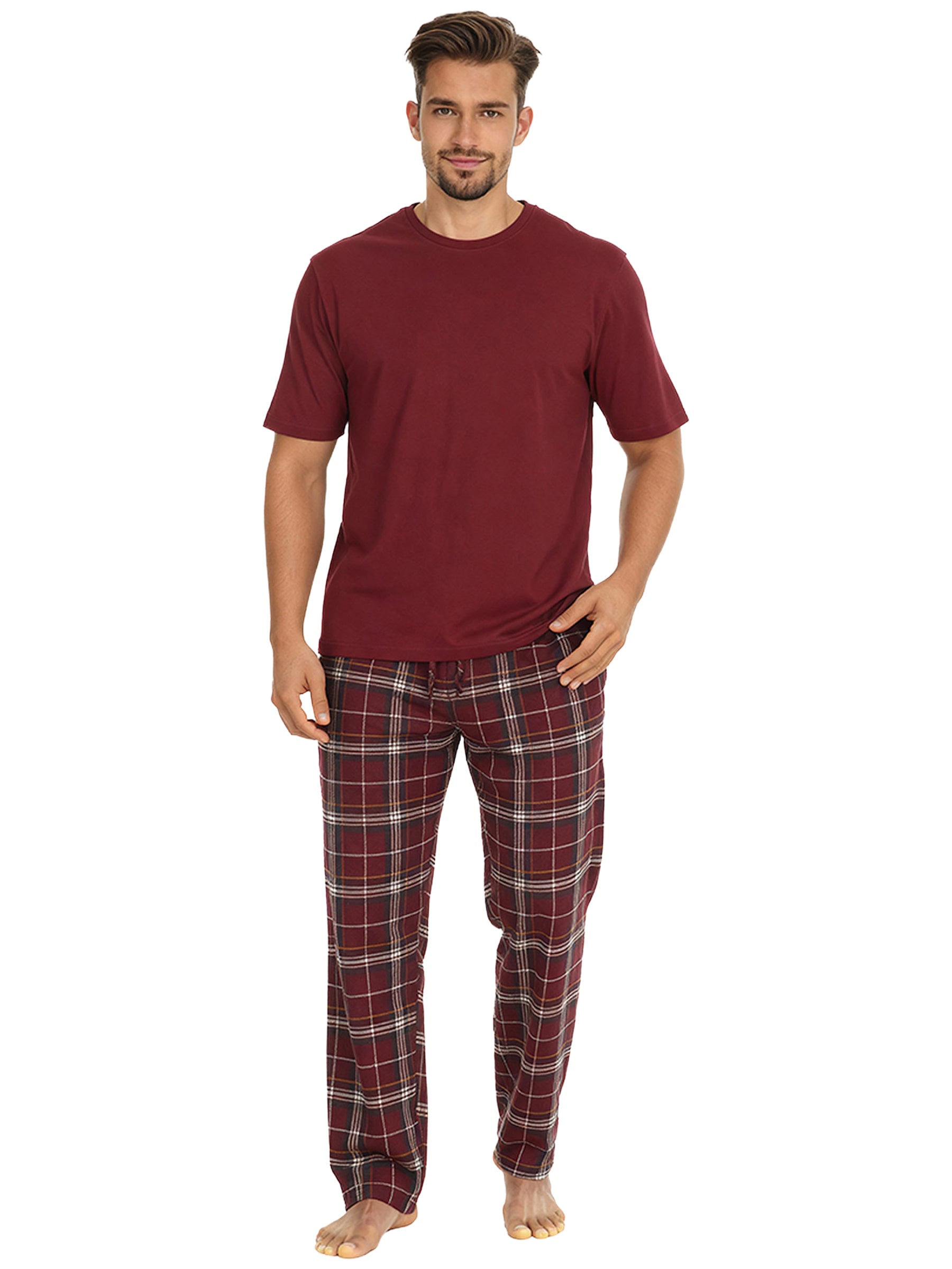 Kruze | Mens Pyjama Set - T-Shirt & Trousers
