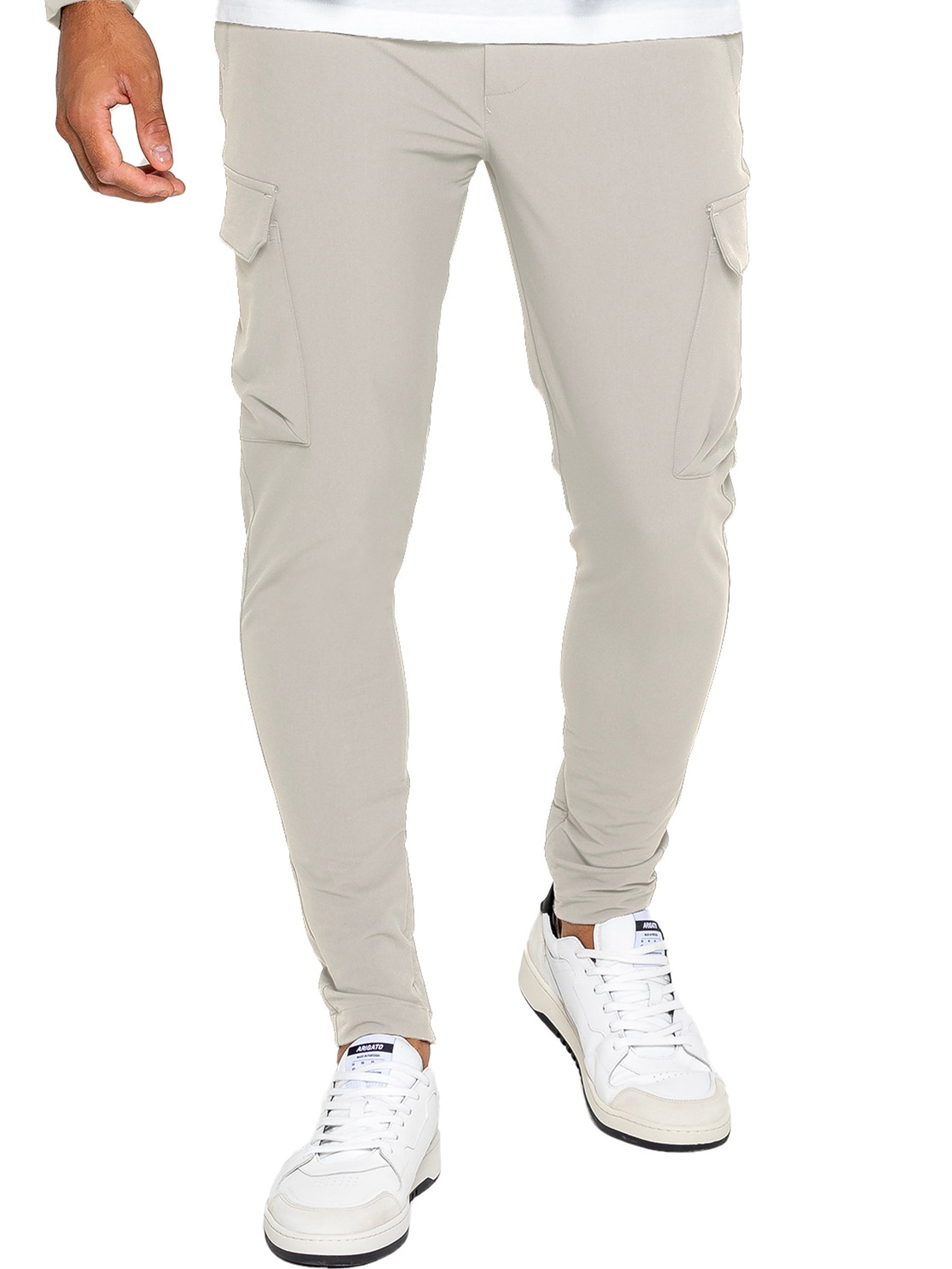 Enzo Milano | Mens Cargo Pocket Trousers
