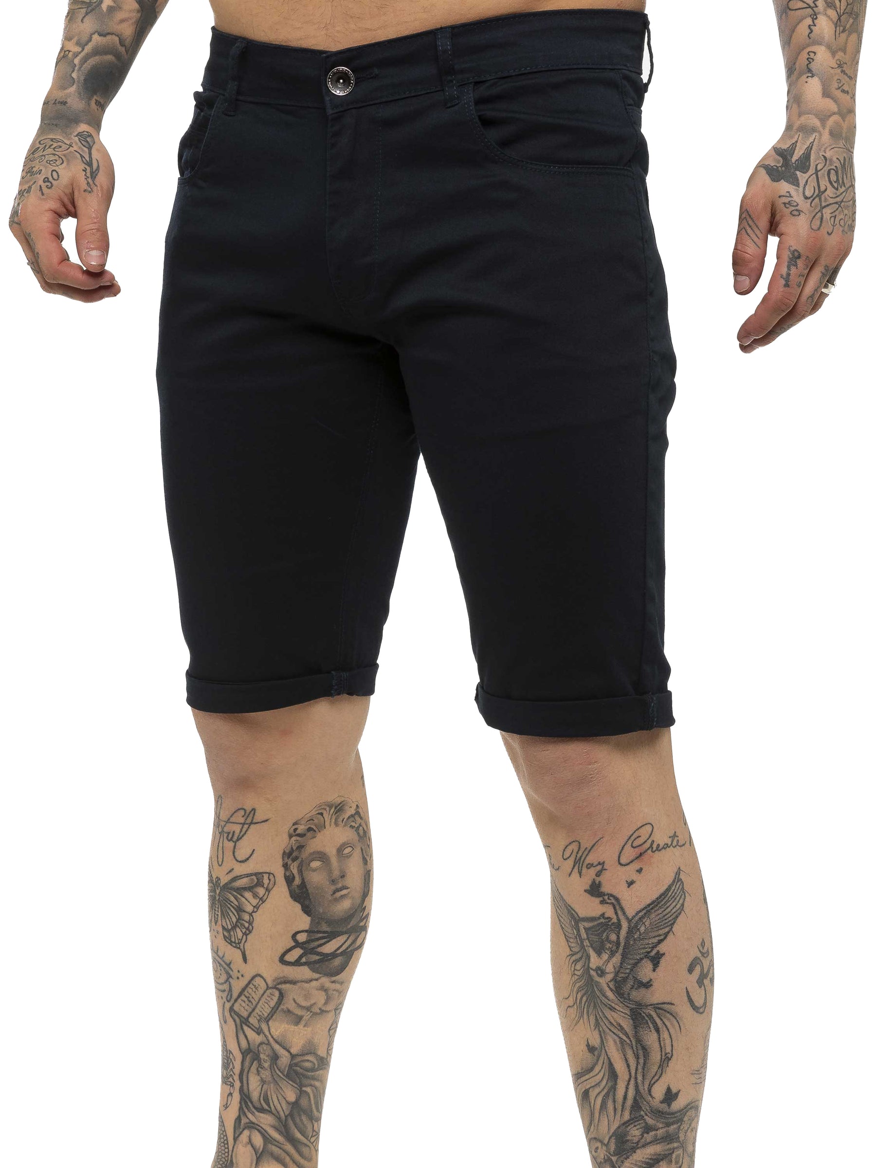 Kruze | Mens Slim Fit Chino Shorts