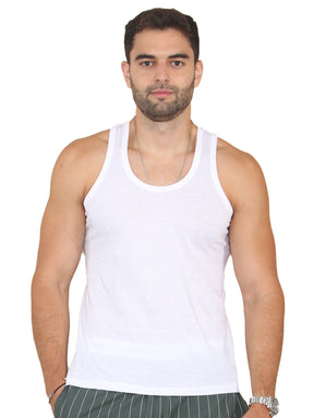 EZV604 Enzo | Mens 3 Pack Vests ENZO RAWDENIM