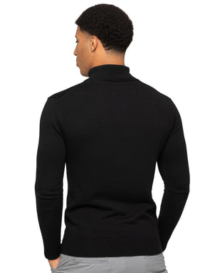 Enzo Milano | Mens Funnel Neck Knit Jumper