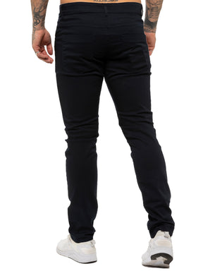 Kruze | Mens Slim Fit Stretch Chinos