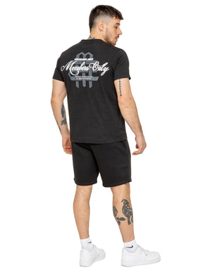 Enzo Milano | Mens Logo T-Shirt & Shorts Set