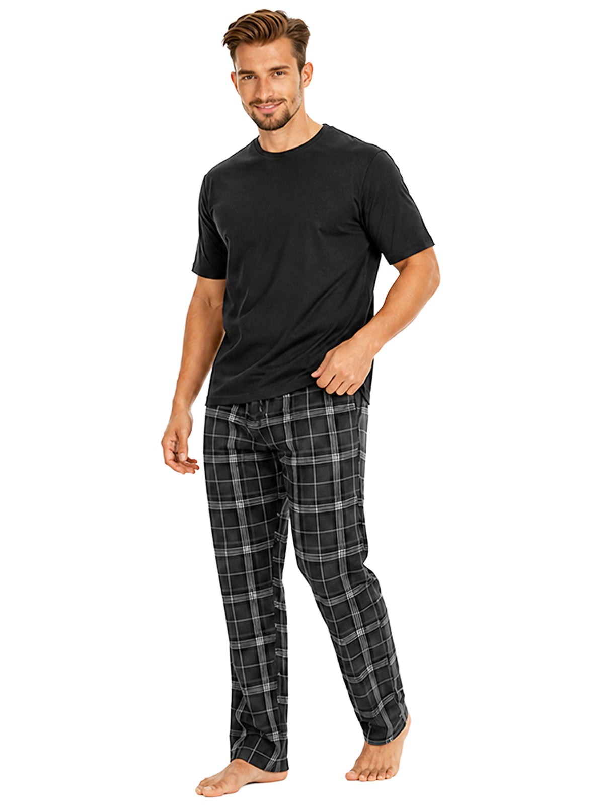 Kruze | Mens Pyjama Set - T-Shirt & Trousers