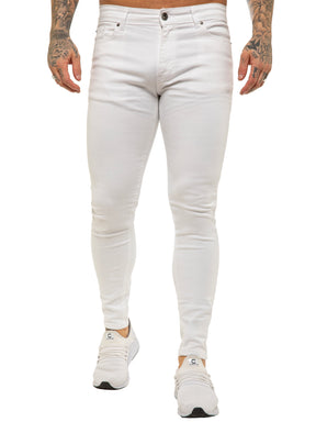 Enzo | Mens Designer Stretch Skinny Fit Jeans