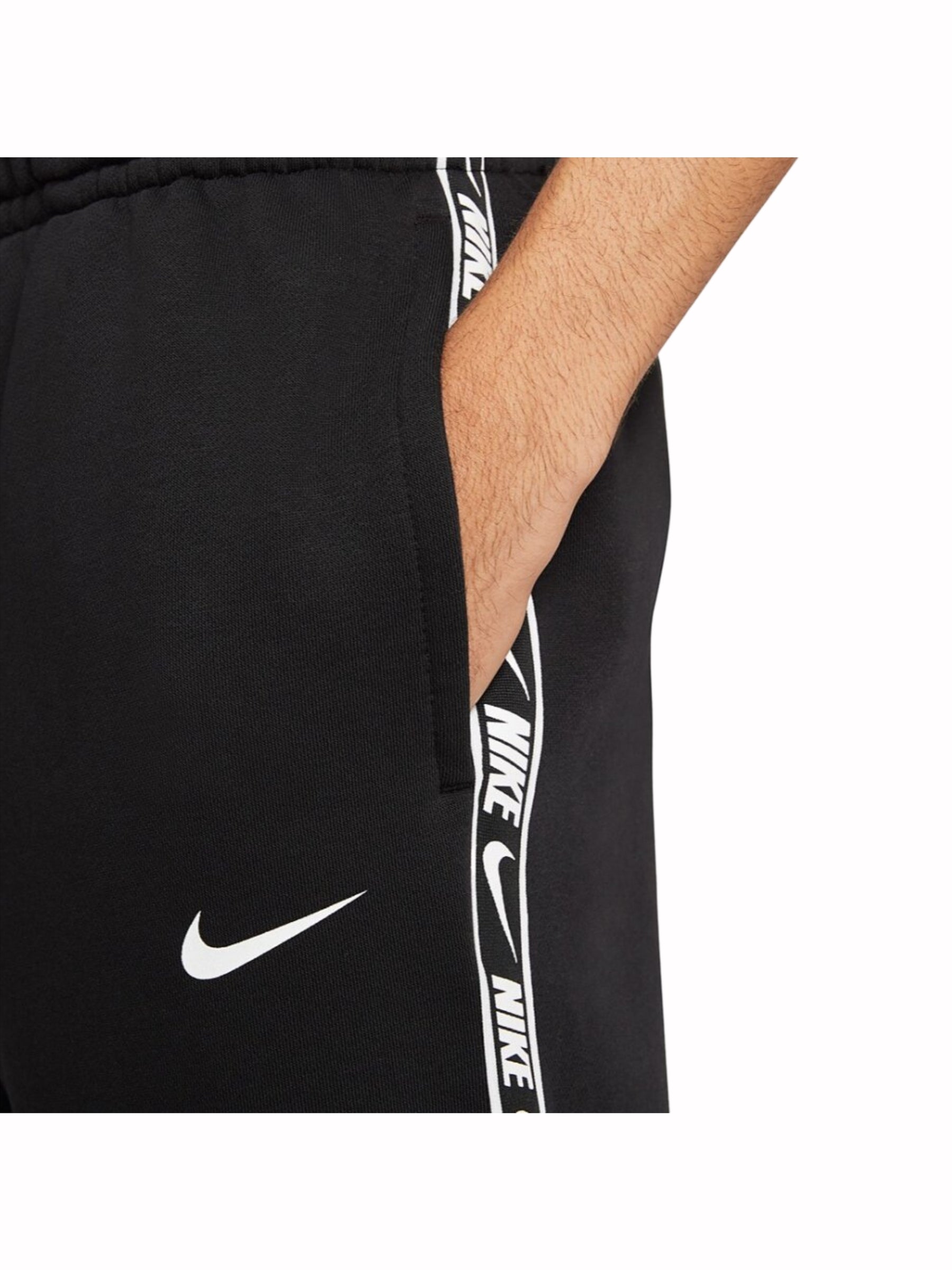 Nike repeat black joggers sale