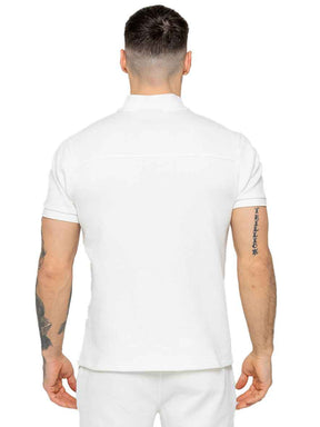 Enzo | Mens Zip T-Shirt