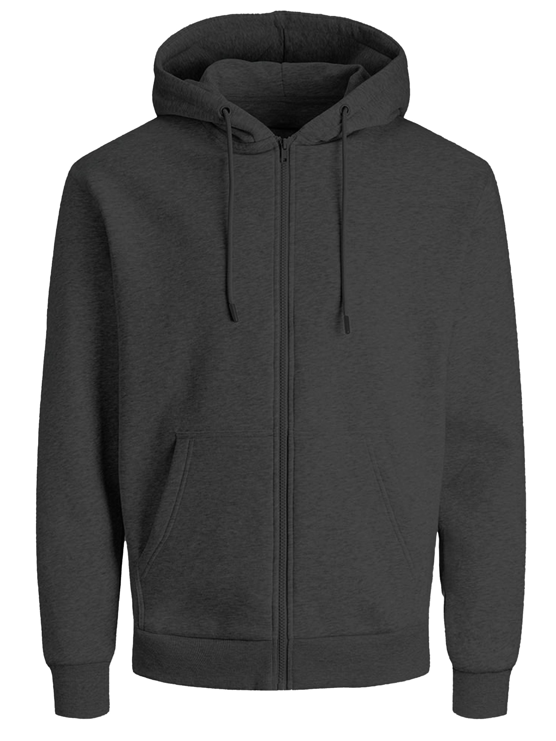 Kruze | Mens Pullover Hoodie Zipped Fleece Tracksuit Set