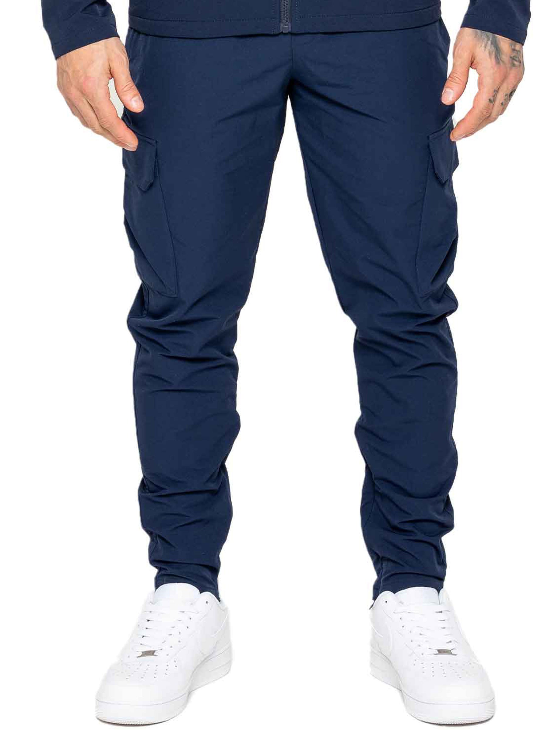Enzo Milano | Mens Cargo Pocket Trousers