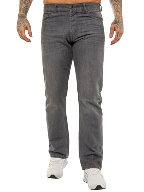 Enzo | Mens Regular Straight Leg Jeans