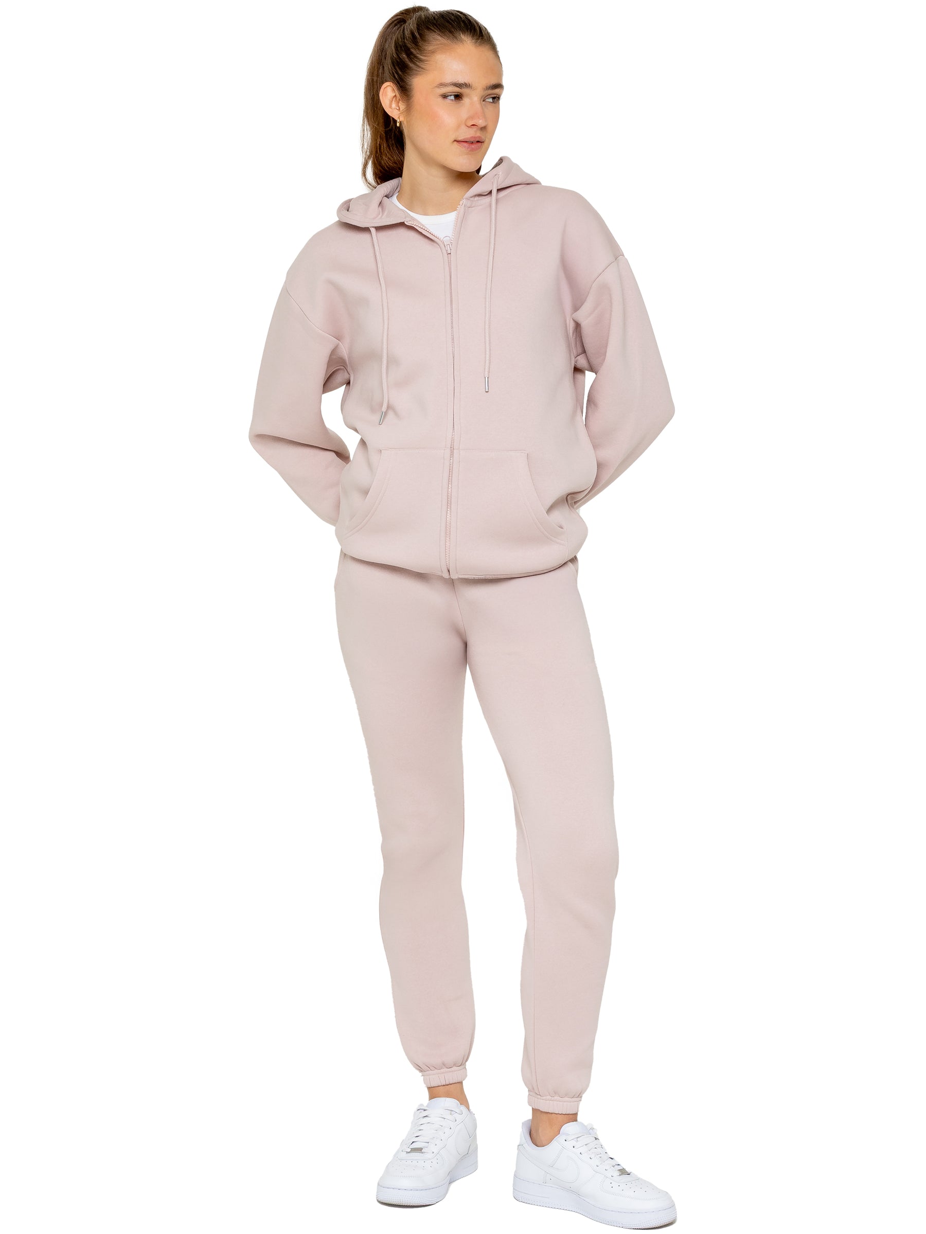 Full Zip Hoodie Nike Hoodie And Sweatpants Set Womens Hot Pink
