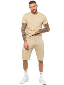 EZTS603 & EZSC602 Enzo | Mens T-Shirt Tracksuit Set With Shorts ENZO RAWDENIM