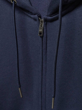 Kruze | Mens Pullover Hoodie Zipped Fleece Tracksuit Set