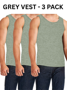 Mens Cotton Vest Casual Gym Tops